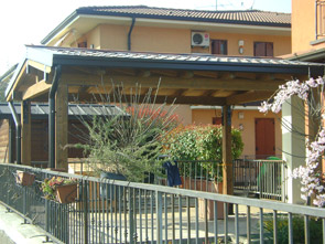 Gazebo in legno - Brescia