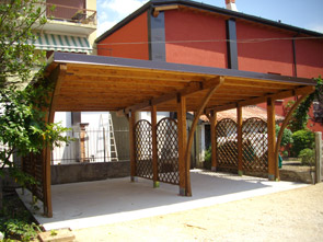 Arcover in legno per auto