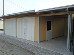 Box auto doppi - Box e arcover in legno per auto e porticati