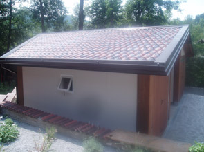 Box auto doppi - Box e arcover in legno per auto e porticati