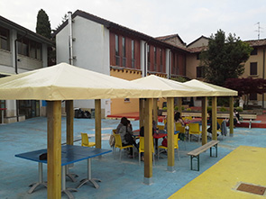 Gazebo in legno - Brescia