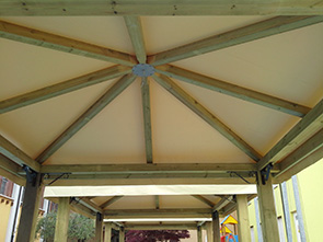 Gazebo in legno - Brescia